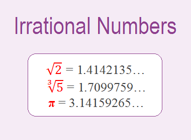 Irrational Numbers